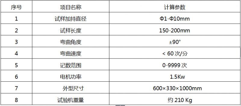 反复弯曲试验机