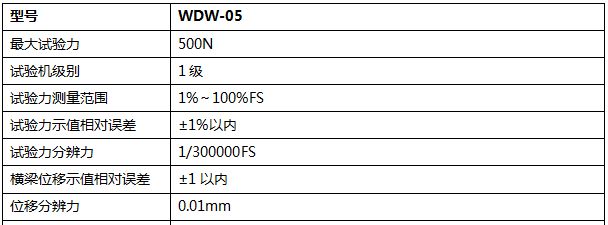 500N微机控制电子万能试验机