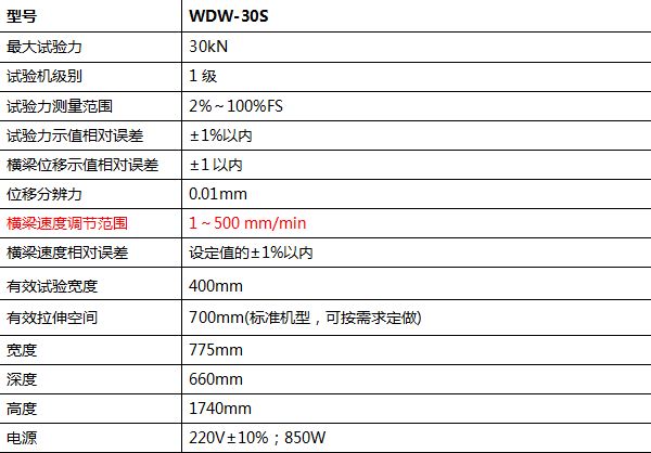 30KN微机控制电子万能试验机