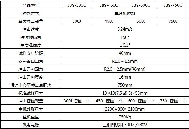 300J冲击强度试验机